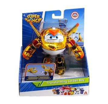 Ігрова фігурка-трансформер Super Wings Transforming Золотий Хлопчик (Golden Boy) EU750231 фото
