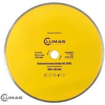 Алмазний диск Lumag суцільний DS350G DS350G фото