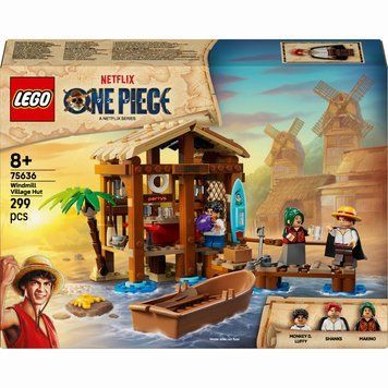 Конструктор LEGO ONE PIECE Хатина у Селищі Вітряків 75636- фото