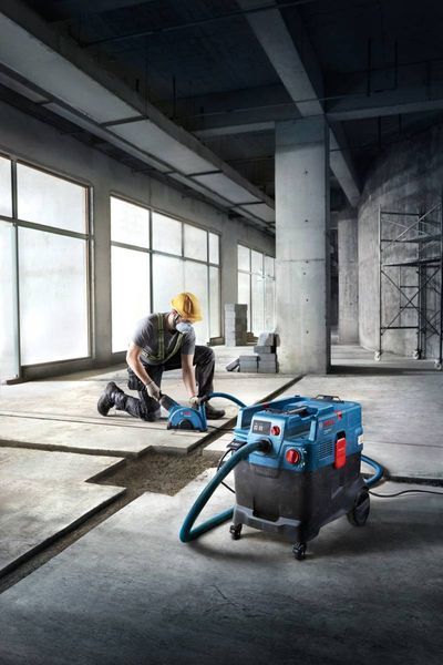 Пилосос професійний Bosch GAS 400 A, 1200Вт, 240мБар, контейнер 40л, 14кг 0.601.9M0.020 фото