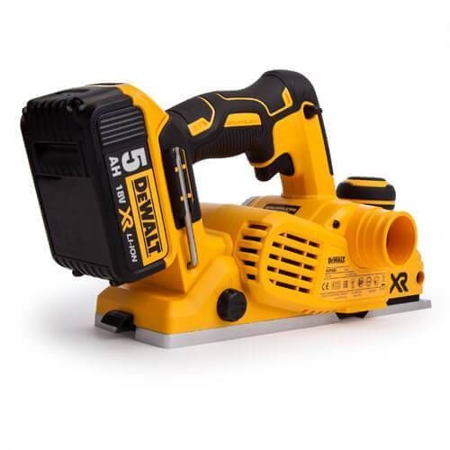 Ел.рубанок DeWALT DCP580P2, Li-lon, 18В, 15000 об/хв., 2 мм. DCP580P2 фото
