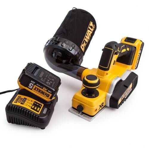 Ел.рубанок DeWALT DCP580P2, Li-lon, 18В, 15000 об/хв., 2 мм. DCP580P2 фото
