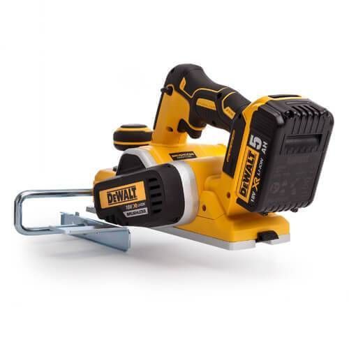 Ел.рубанок DeWALT DCP580P2, Li-lon, 18В, 15000 об/хв., 2 мм. DCP580P2 фото