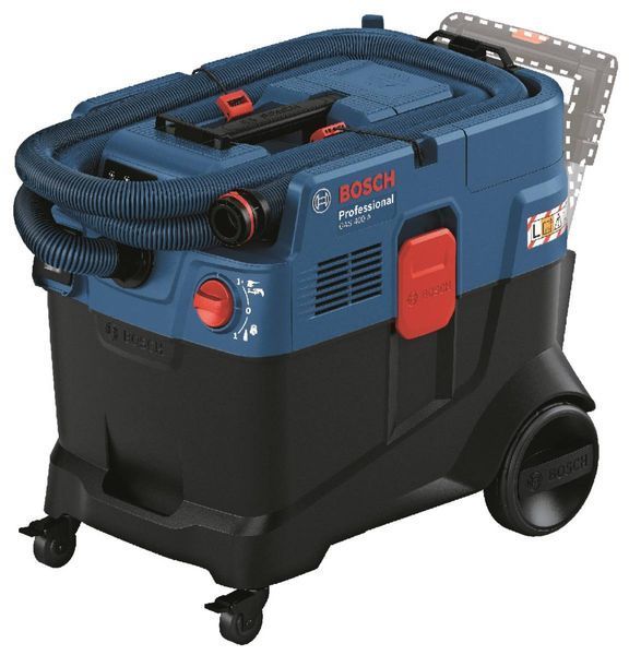 Пилосос професійний Bosch GAS 400 A, 1200Вт, 240мБар, контейнер 40л, 14кг 0.601.9M0.020 фото