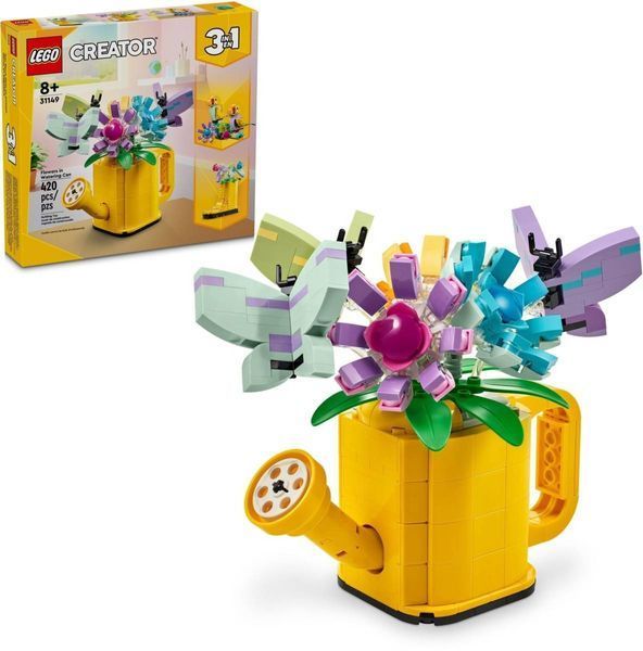 Конструктор LEGO Creator Квіти в лійці 420 деталей (31149) 31149 фото