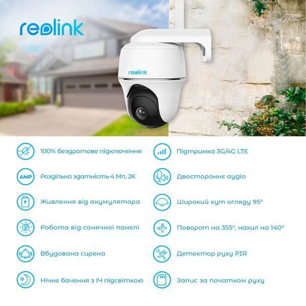 IP камера Reolink Go PT Plus без солнечной панели Go PT Plus без солнечной панели фото
