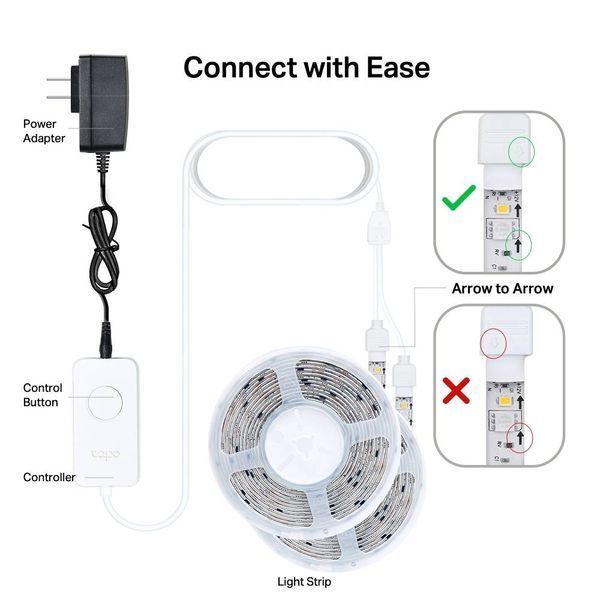 TP-Link Розумна багатобарвна Wi-Fi стрічка TAPO L930-10 TAPO-L930-10 фото