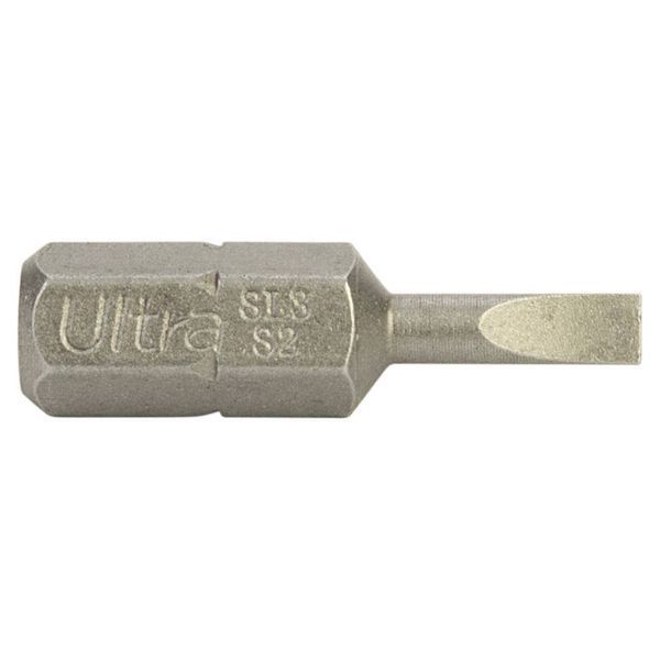 Биты SL3&times;25мм &frac14;" 10шт S2 (блистер) ULTRA (4014502) SG-4014502 фото