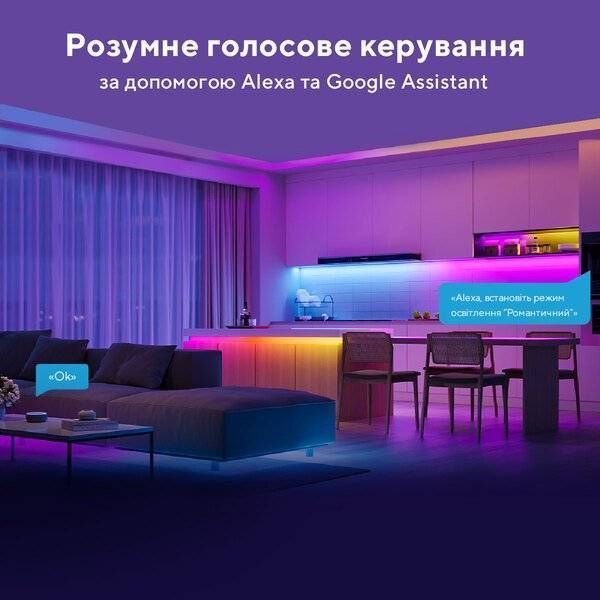 Стрічка світлодіодна розумна Govee H618С RGBIC Basic Wi-Fi + Bluetooth LED Strip Light (H618C3D1) H618C3D1 фото