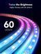 Стрічка світлодіодна розумна Govee H100E LED Strip Light M1 Matter Compatible 1m extension of H61E1 (H100E0D1) H100E0D1 фото 3