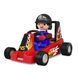 Игрушка IGRACEK Racer with kart red гоночный карт 21021 фото 2
