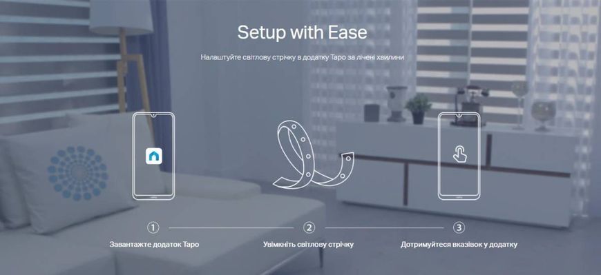 TP-Link Розумна багатобарвна Wi-Fi стрічка TAPO L930-10 TAPO-L930-10 фото