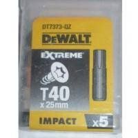 Акс.інстр DeWALT Біти ударні IMPACT TORSION, Т40мм,L=25мм, 5шт. DT7373 фото