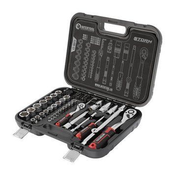 Набір інструментів 1/2 "& 1/4", 73 од., Cr-V INTERTOOL ET-8073 ET-8073 фото