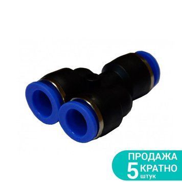 З'єднання цангові (Y-образне) &Oslash;10&times;6мм SIGMA (7026541) SG-7026541 фото