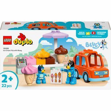 Конструктор LEGO DUPLO Bluey Подорож із морозивом із Блуї 10458 фото