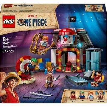 Конструктор LEGO ONE PIECE Цирковий намет клоуна Баґґі 75637- фото