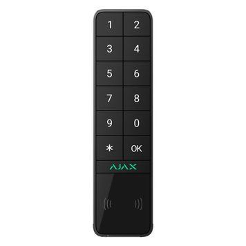 Бездротова зовнішня клавіатура Ajax KeyPad Outdoor Jeweller, чорна 000059121 фото