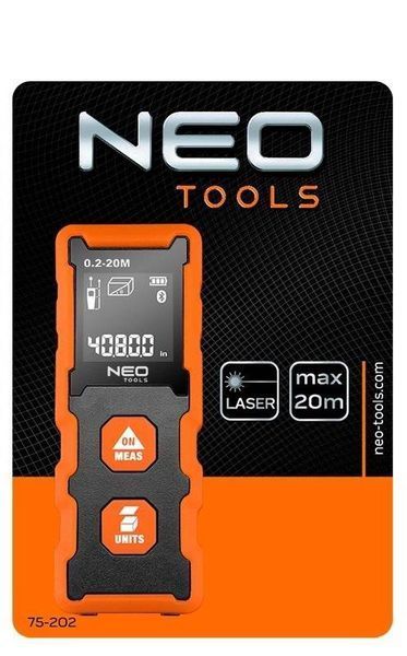 Далекомір лазерний Neo Tools (75-202) 75-202 фото