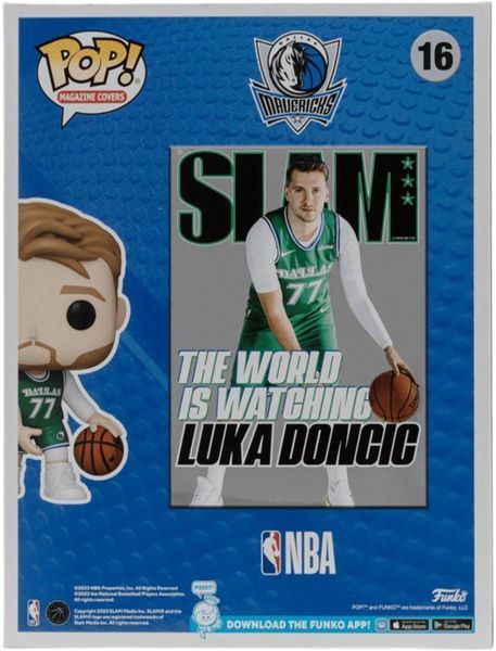 Фігурка Funko POP NBA COVER: SLAM - LUKA DONCIC 70943 фото