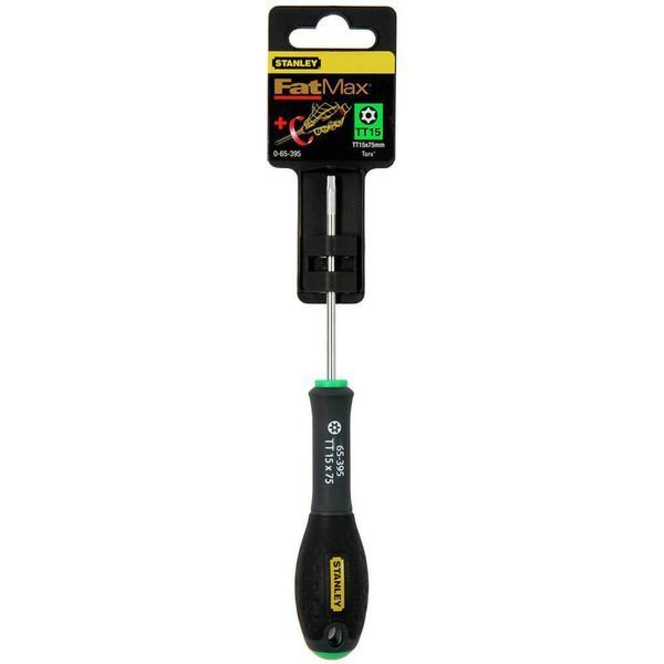 Отвертка FatMax с длиной жала 75 мм под шлиц Torx TT15 STANLEY 0-65-395 0-65-395 фото