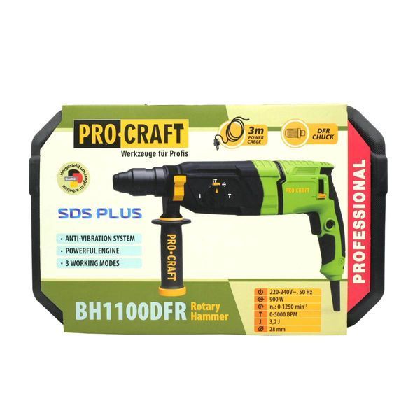 Перфоратор Procraft BH1100DFR PC-011007 PC-011007 фото