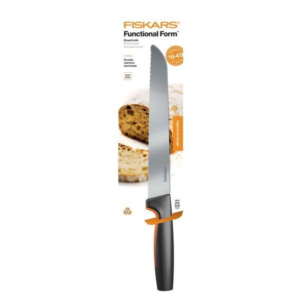 Ніж для хліба Fiskars FF 21 см (1057538) 1057538 фото