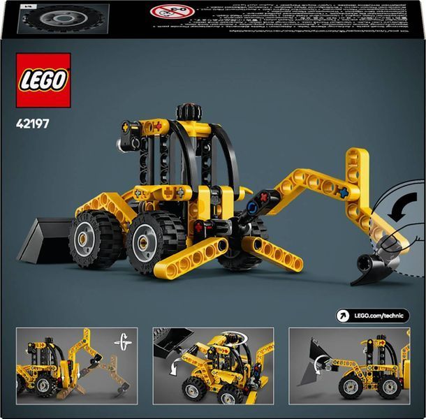 LEGO 42197 Technic Экскаватор-погрузчик 42197 фото