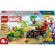 Конструктор LEGO Spidey Перегони на електромобілях з динозаврами 11198 фото 1