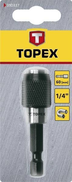 Битодержатель TOPEX 39D337 1/4"60 мм 39D337 фото