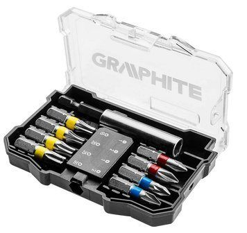 Набір біт Graphite 10 шт. (56H614) 56H614 фото