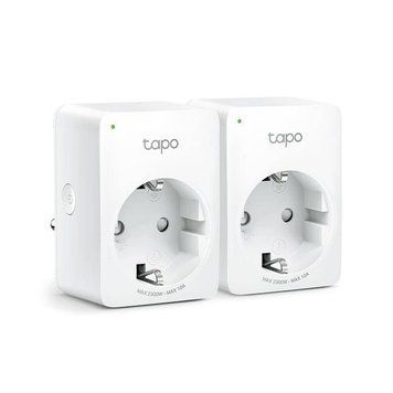TP-Link Смарт-розетка Tapo P100 2 шт/пак N300 BT 10A TAPO-P100-2-PACK фото