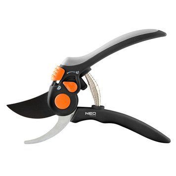 Секатор плоскостной Neo Tools, d реза 18мм, 200мм, 248г 15-202 фото
