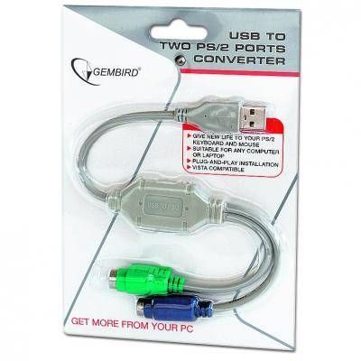 Контроллер USB-2xPS/2 Cablexpert (UAPS12) UAPS12 фото