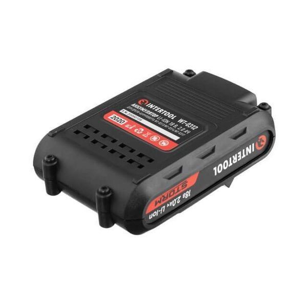 Акумулятор Li-Ion 18 В 2.0 А&middot;год для дриля-шурупокрута WT-0314/WT-0313/WT-0317 INTERTOOL WT-0312 WT-0312 фото