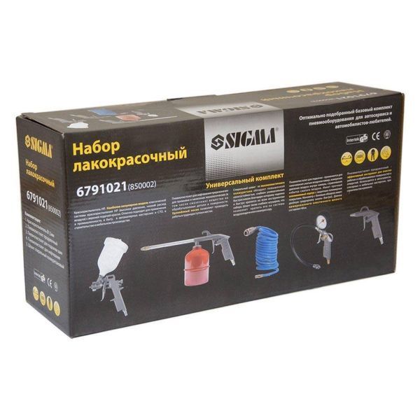 Набор лакокрасочный 5шт с в/б SIGMA (6791021) SG-6791021 фото