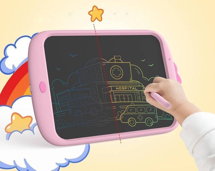 Детский планшет для рисования Beiens Утенок 10" (мультиколор) розовый (К1001pink) 7105 фото