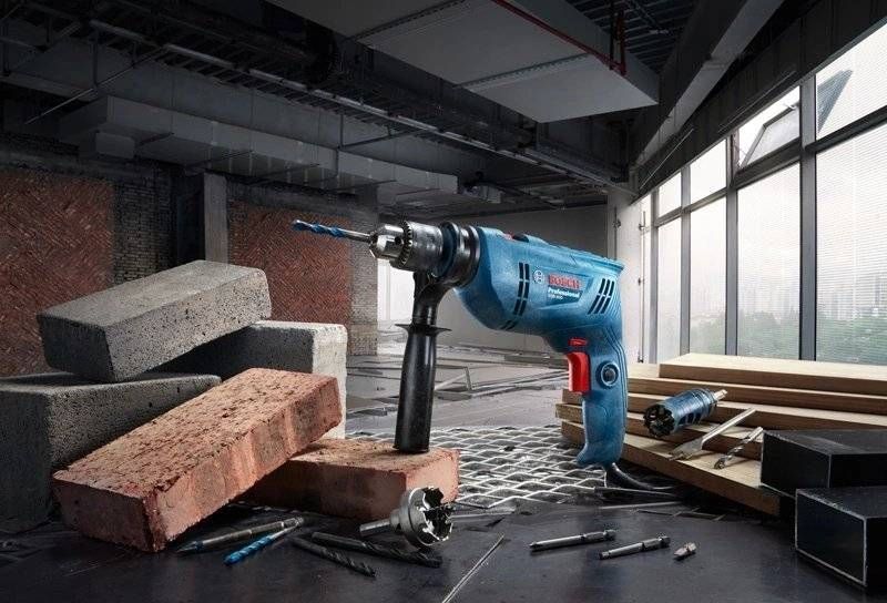 Дрель ударная Bosch Professional GSB 600, 600Вт (0.601.1A0.320) 0.601.1A0.320 фото