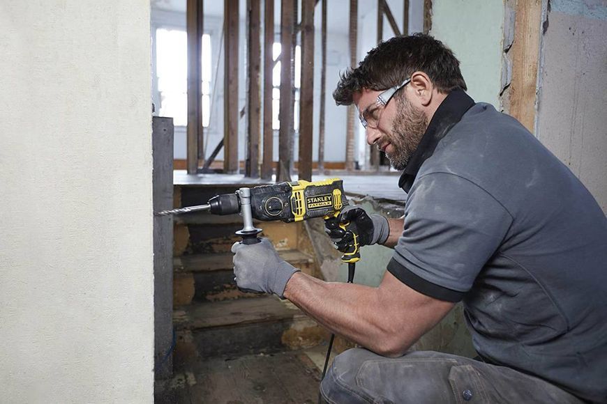 Дриль мережевий ударная STANLEY FATMAX FMEH1100K FMEH1100K фото
