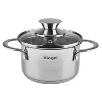Кастрюля RINGEL Kinder Кастрюля 12 см (0.6 л) с крышкой (RG-2006-12) RG-2006-12 фото
