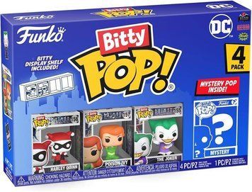 Фігурка Funko POP (Bitty): DC - Harley Quinn 4pk 889698713139 фото
