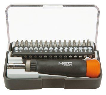 Набір бітів прецизійних Neo Tools 17 предметів (04-228) 04-228 фото