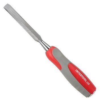 Стамеска 16мм, Cr-V, двухкомпонентная рукоятка INTERTOOL HT-3516 HT-3516 фото