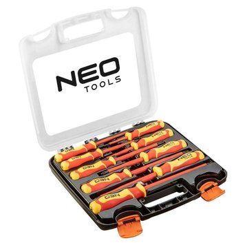Neo Tools Набор отверток 1000 В, 9 шт. 04-142 фото