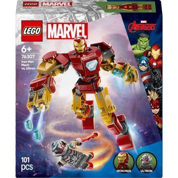 Конструктор LEGO Marvel Робот Железного Человека против Альтрона 101 деталь (76307) 76307 фото