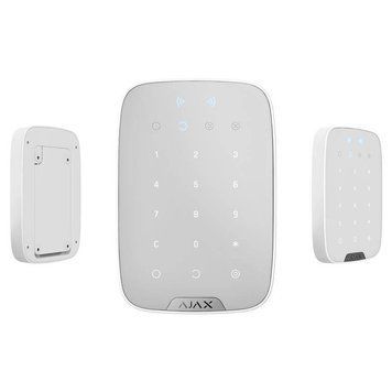 Беспроводная сенсорная клавиатура Ajax KeyPad Plus white (26078.83.WH) 26078.83.WH фото