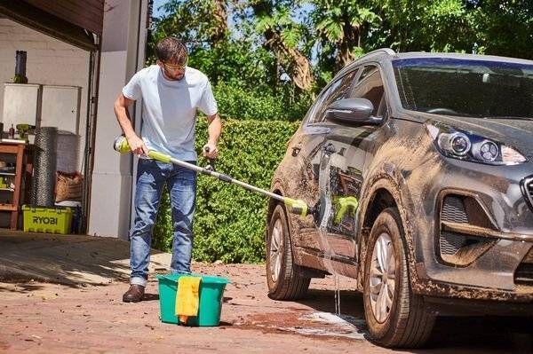 Щітка телескопічна Ryobi ONE+ R18TPS-0, без АКБ и ЗП (5133004847) 5133004847 фото