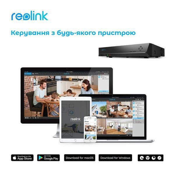 Відеореєстратор Reolink RLN16-410 без HDD RLN16-410 без HDD фото