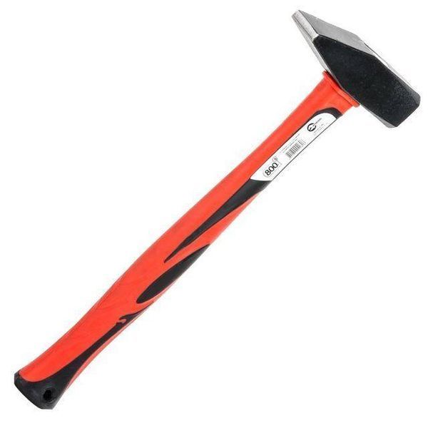 Молоток 800 г.ручка з фібергласу INTERTOOL HT-0208 HT-0208 фото