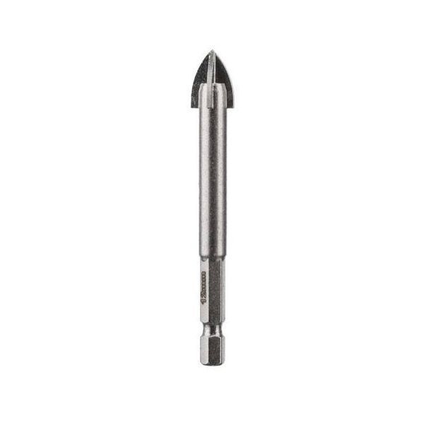 Сверло по стеклу и керамике 12 мм HEX 1/4'' (6.35 mm) INTERTOOL SD-0292 SD-0292 фото